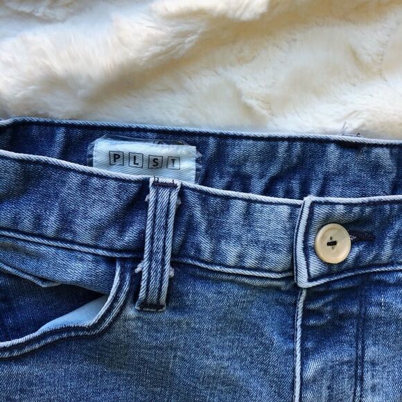 Theory PLST Hi-Rise Denim Straight Leg Jeans - Women’s 29 - Picture 7 of 8